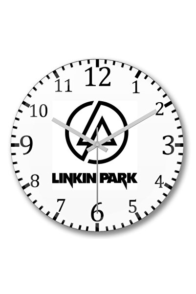 BASKI DÜNYASI Ceas de perete Linkin Park din sticlă autentică bombată