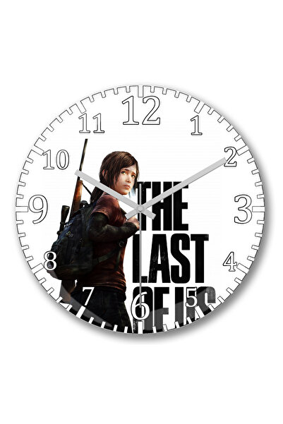 BASKI DÜNYASI Ceas de perete The Last Of Us Ellie Sticlă reală curbată
