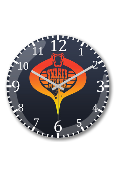 BASKI DÜNYASI إنديانا جونز إندي كوميكس ساعة حائط من الزجاج الحقيقي المنحني