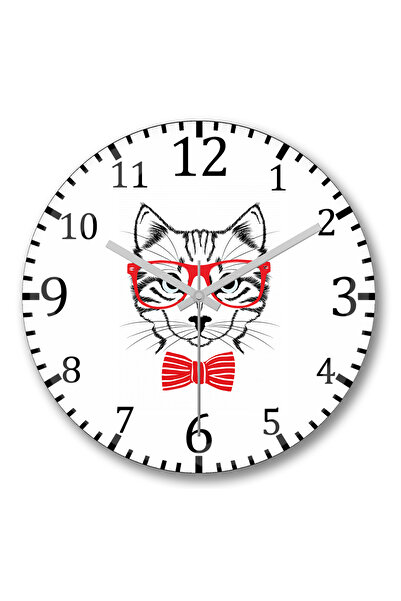 BASKI DÜNYASI كاتي بيري شاهد ساعة الحائط من الزجاج الحقيقي المنحني