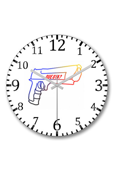 BASKI DÜNYASI Ceas de perete Cs Go Counter Strike Que Ota din sticlă autentică bombată