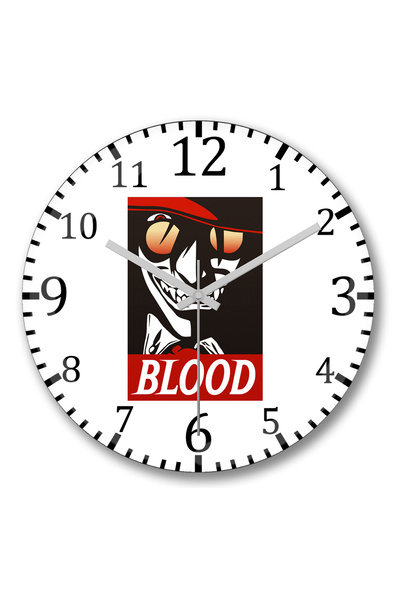 BASKI DÜNYASI Ceas de perete Casa Targaryen Got Fire And Blood din sticlă aut...