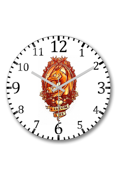 BASKI DÜNYASI Alege ceasul de perete Fire din sticlă autentică bombată