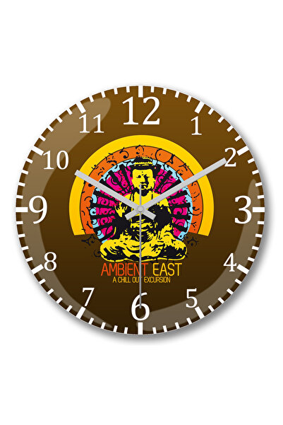 BASKI DÜNYASI Ceas de perete Jigong Buddha, călugărul nebun, care dansează, d...