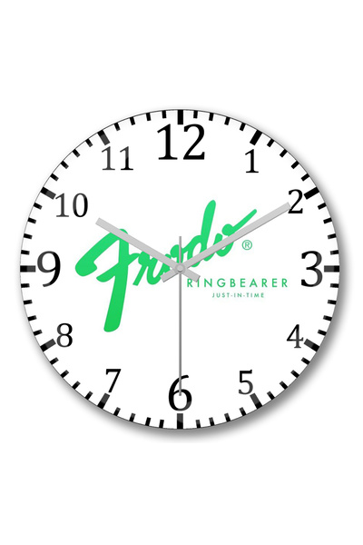 BASKI DÜNYASI Ceas de perete Frodo din sticlă autentică bombată