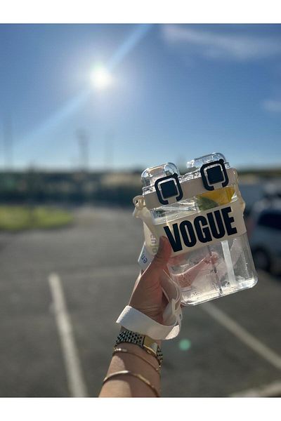 Luca Mia Two Compartment Flask