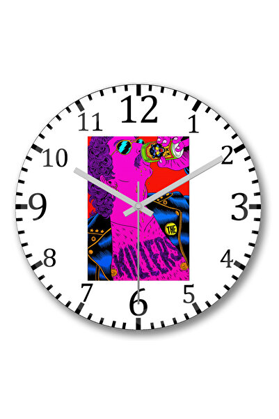 BASKI DÜNYASI Această artă a fost creată de către Bicicleta Sem Freko, cea care este o bicicletă fără frână, este ceas de perete curbat din sticlă autentică.