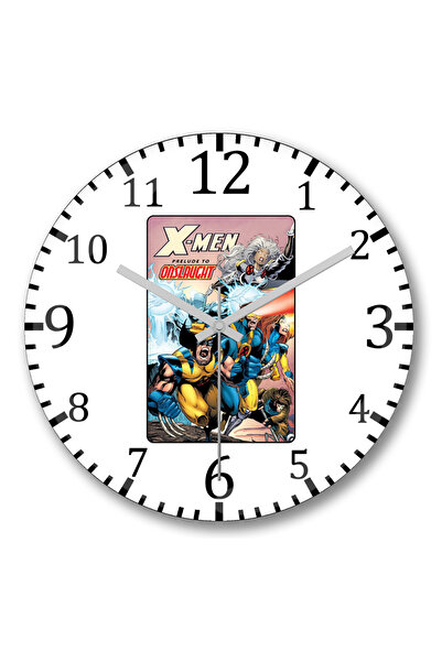 BASKI DÜNYASI Seria animată X-Men: Preludiu la Onslaught Ceas de perete din s...