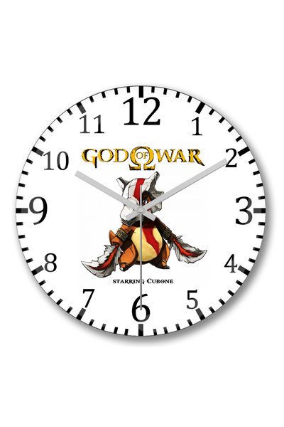 BASKI DÜNYASI ساعة حائط كوبون كراتوس من الزجاج الحقيقي المنحني