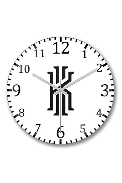 BASKI DÜNYASI Ceas de perete Kyrie Irving din sticlă autentică bombată