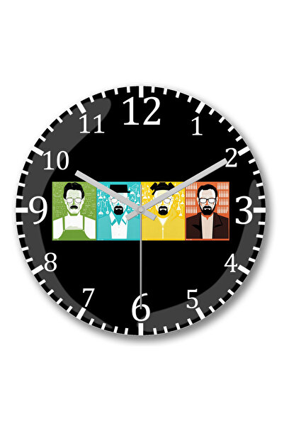 BASKI DÜNYASI Breaking Bad Eu Sunt Acela Care Bate Ceas de perete Bombat Stic...