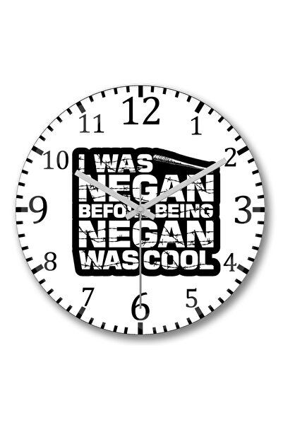 BASKI DÜNYASI Ήμουν Νέγκαν πριν ήταν ο διακοσμητής του ρολογιού τοίχου, το Bo...