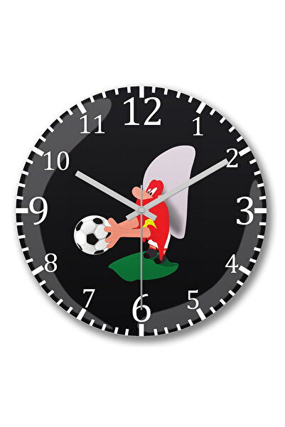 BASKI DÜNYASI Ceas de perete Eufrazino din sticlă autentică bombată