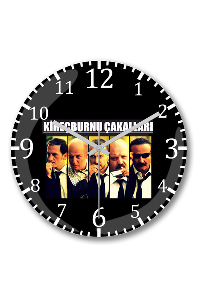 BASKI DÜNYASI ليلى ومكينون ليمون باو ابن آوى ساعة حائط من الزجاج الحقيقي المنحني