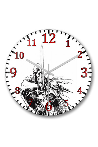 BASKI DÜNYASI Ceas de perete Ventrue din sticlă autentică bombată