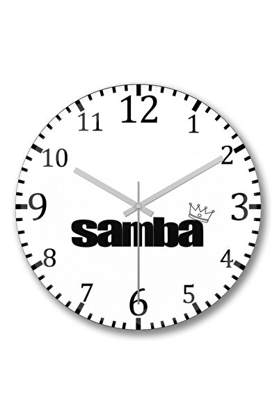 BASKI DÜNYASI О Самба Бате Оутра Вес стенен часовник Бомбели Реал Глас
