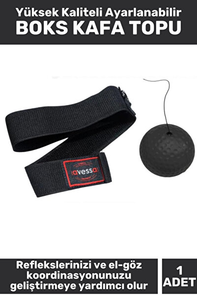 Wintoup Premium Kaliteli El Göz Koordinasyon Refleks Geliştirici Ayarlanabilir İpli BOKS ANTRENMAN KAFA TOPU