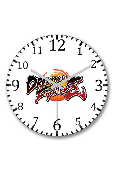 BASKI DÜNYASI ساعة حائط دراغون بول فايتر من الزجاج الحقيقي المنحني