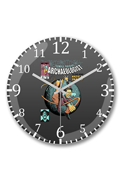 BASKI DÜNYASI ساعة حائط إنفينيتي وور أفنجرز إنفينيتي وور من الزجاج الحقيقي ال...