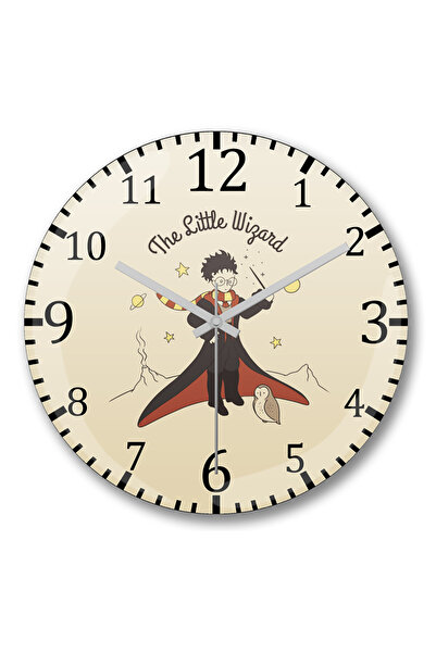 BASKI DÜNYASI Ceas de perete Harry Potter, micul vrăjitor, din sticlă autentică