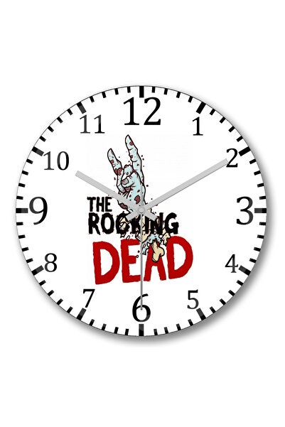 BASKI DÜNYASI ساعة الحائط المتأرجحة الميتة من الزجاج الحقيقي