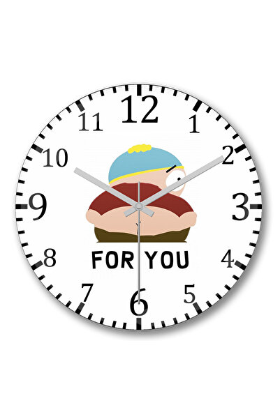 BASKI DÜNYASI من أجلك ساعة حائط من الزجاج الحقيقي المنحني