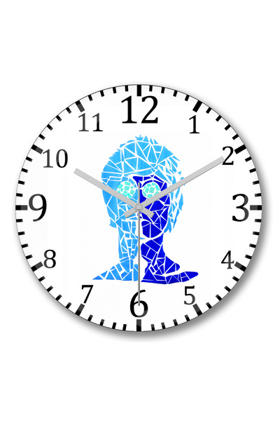 BASKI DÜNYASI Ceas de perete John Lennon din sticlă autentică bombată