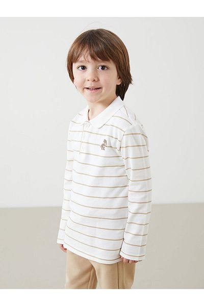 LC Waikiki Lcw Polo Collar Boys' T-Shirt and Trousers 2-Pack