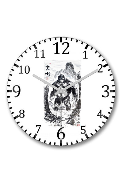 BASKI DÜNYASI Nu am iubit nimeni, mai frumos decât tine. Ceas de perete din sticlă autentică bombată.