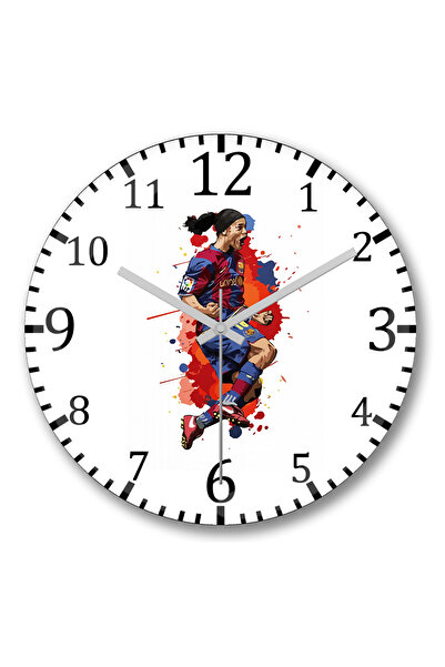 BASKI DÜNYASI ساعة حائط سلاحف النينجا نينجا ترتلز سلاحف النينجا زجاج حقيقي منحني