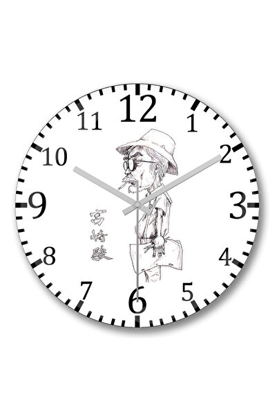 BASKI DÜNYASI Ceas de perete Ghibli Miyazaki Stares Into The Distance din sti...