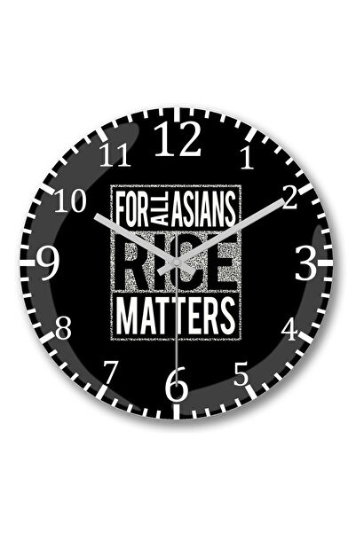 BASKI DÜNYASI За всички азиатци оризът е важен стенен часовник Bombeli от ист...