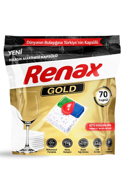 RENAX Gold Dishwasher Capsule 420 Li