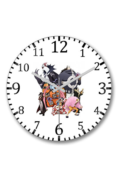 BASKI DÜNYASI Ceas de perete One Piece3 din sticlă autentică bombată