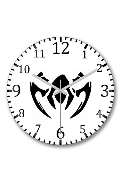 BASKI DÜNYASI Ρολόι τοίχου Estampa League of Legends Assasino με κυρτό γυαλί