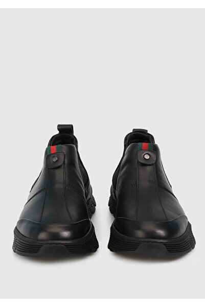 Provoq Ανδρικές Μπότες - Μαύρο Δερμάτινο