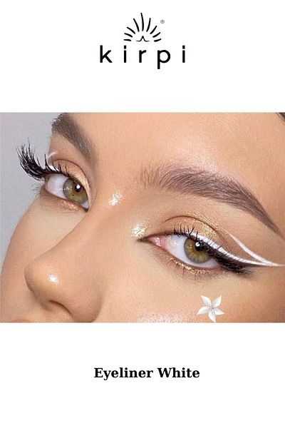 Kirpi Set of 2 Black and White Crop Waterproof Liquid Eyeliner