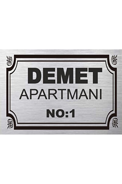 umurcraft APARTMAN İSİMLİĞİ APARMAN TABELASI APARTMAN KAPI İSİMlİĞİ (kargo  b...