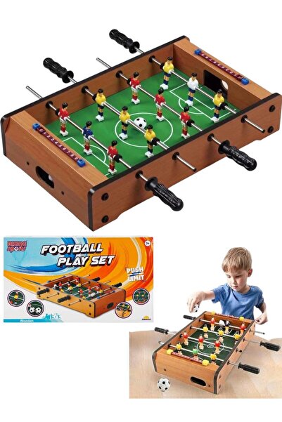 BYCEGU 45589 AHŞAP MASA ÜSTÜ OYUN FUTBOLL LANGIRT 52CM