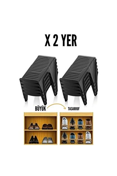 Transformacion 10 Lu Ayakkabı Rampası Yer Tasarruf Organizeri Mehle 718561