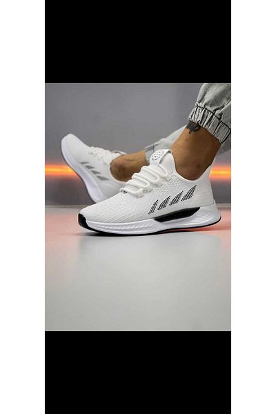 mihra home Unisex alb pantofi sport confortabili de zi cu zi pantofi alb