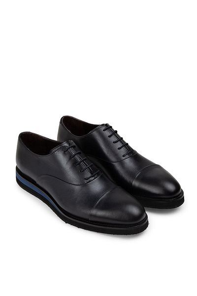 Deery Ανδρικά παπούτσια Casual από γνήσιο δέρμα Navy Blue