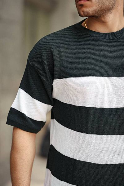 CAN Piece Thessaloniki Knit Oversize Knitwear T-Shirt