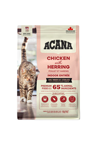 Acana chıcken with herring 4,5kg ındoor entree sterilised tavuk hindi kısırla...