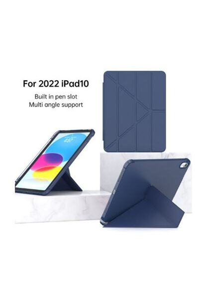 Nezih Case آيباد 10. الجيل 2022 10.9 بوصة / 11. حافظة ذكية من الجيل A16 2025 مقاس 11 بوصة مع حجرة قلم متوافقة ووضع السكون