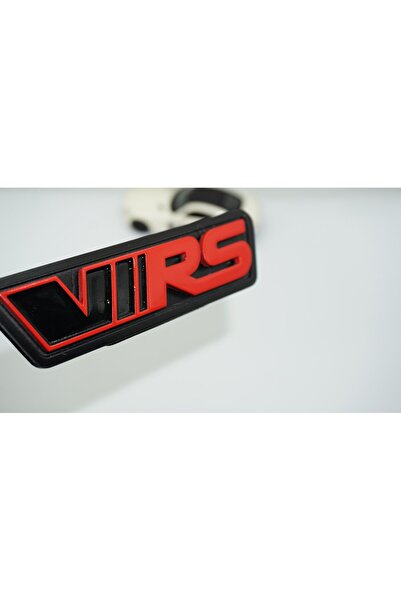 DK Tuning Skoda VRS Ön Panjur Kırmızı Siyah 3M 3D Logo Arma