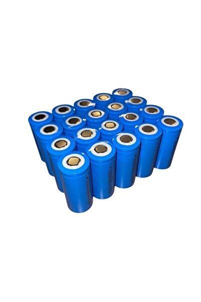 Orion 20 Adet 32700 Pil LiFePo4 3.2V 6000 mAh 3C IFR32700 Mavi