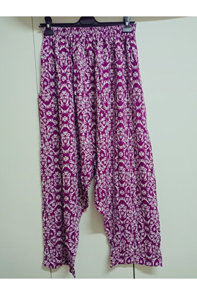 hoaryage Viscose Print Fabric Floral Print Baggy with Pockets 100% Cotton