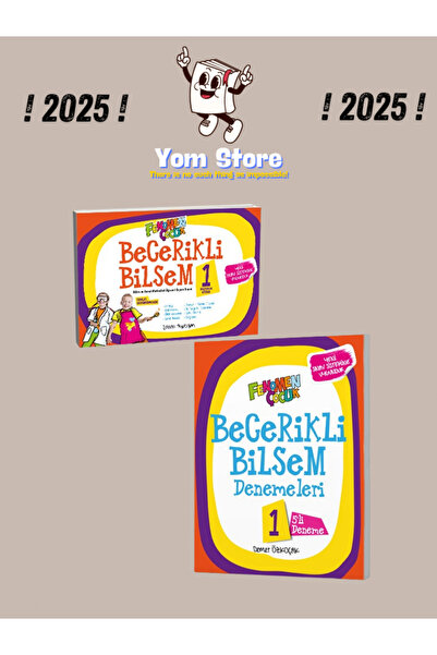 Fenomen Yayıncılık Fenomen Çocuk 1. Sınıf Becerikli Bilsem Hazırlık + Deneme ...