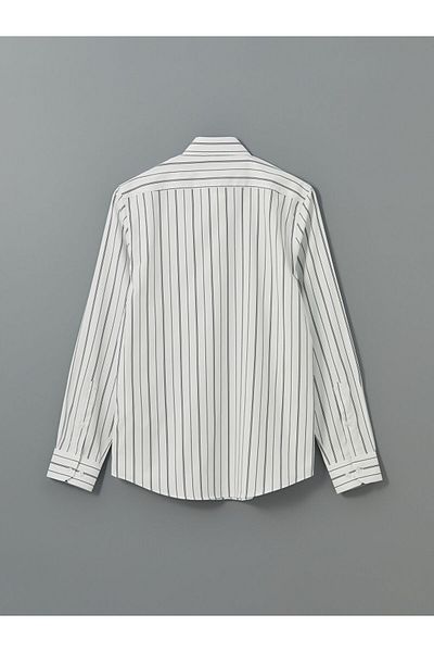 LC Waikiki Slim Fit Long Sleeve Striped Men's Shirt